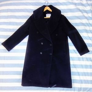 LK Bennett Navy Winter Coat
